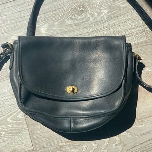 94-99 vintage coach purse black